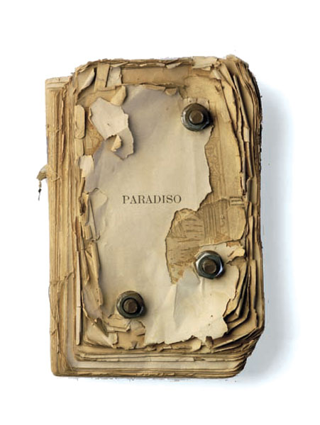 Il Paradiso, 1974, carta e ferro, cm 21x15x5