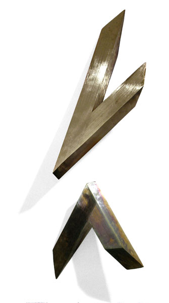 Bene e male, 2008, bronzo, cm120x60x40
